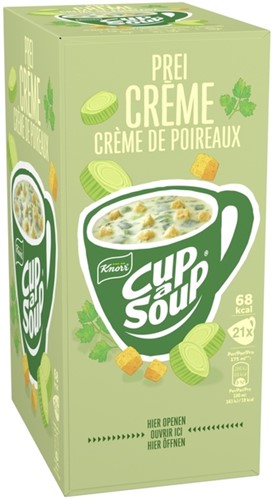 Cup-a-Soup Knorr prei-crème 21x175ml-3