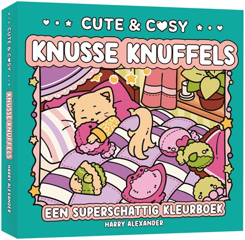 Kleurboek MUS Kjoet & Koozie Knusse knuffels-2