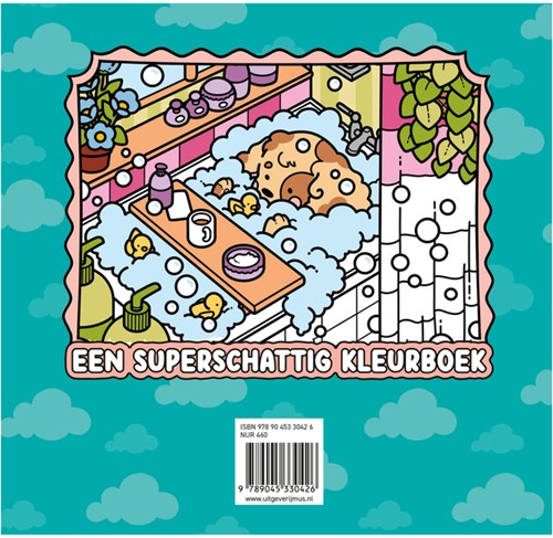 Kleurboek MUS Kjoet & Koozie Knusse knuffels-3