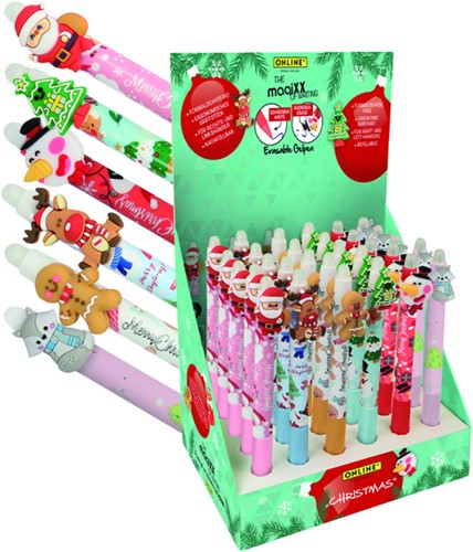 Gelschrijver Online Magixx X-mass 0.7mm assorti