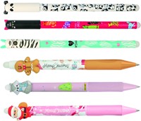 Gelschrijver Online Magixx cap animal 0.7mm assorti-2