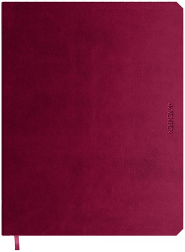Notitieboek de KEMPEN Amarone 171x220mm blanco 192 pagina's  90gr drd