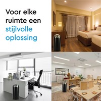 Afvalbak BRASQ Push Bin PB230+ 30 liter zwart-6