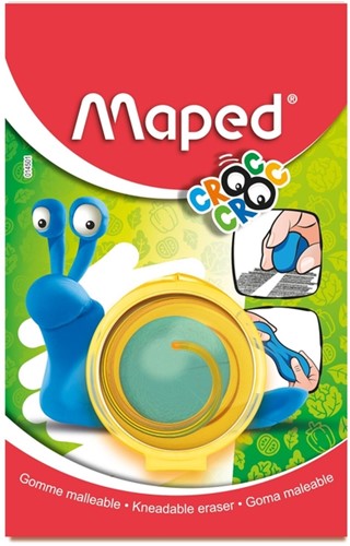 Kneedgum Maped Croc Croc blister à 1 stuk blauw