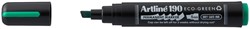 Permanent marker Artline 190 Dry Safe Eco schuin 2-5mm groen