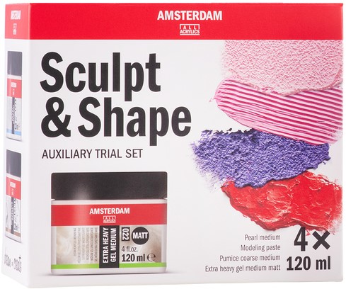 Mediumset Amsterdam Mini Sculpt & Shape set à 4 stuks 120ml