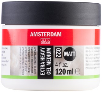 Medium Amsterdam Mini 022 extra heavy gel mat 120ml