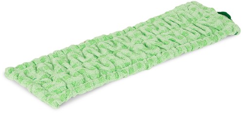 Vlakmop Greenspeed Velcro diamond 45cm lichtgroen
