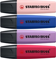 Markeerstift STABILO Boss Wildflower assorti 4 stuks-3