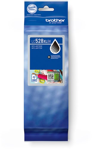 Inktcartridge Brother LC-528XLBK zwart