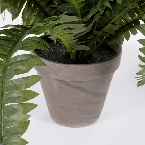 Kunstplant Mica Boston varen groen in pot Ø50cm 42cm-3