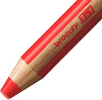 Kleurpotloden STABILO 882 woody 3 in 1 incl 3 slijpers classpack 38st-3