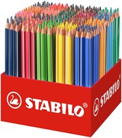 Kleurpotloden STABILO 203 Trio dik assorti classpack à 300 stuks-5