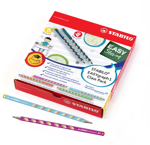 Potlood STABILO Easygraph grafiet 325 HB classpack à 48 stuks