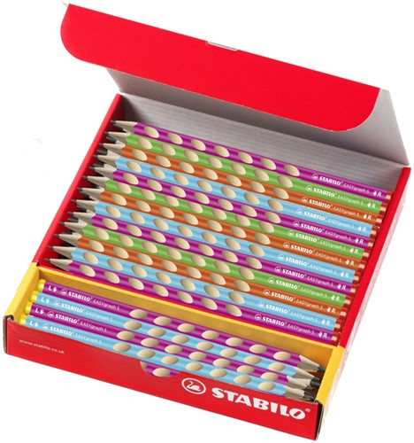 Potlood STABILO Easygraph grafiet 325 HB classpack à 48 stuks-2