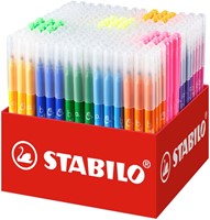 Viltstift STABILO Trio A-Z 378 fijn assorti classpack à 240 stuks-7
