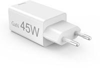 Oplader Hama USB-C/USB-A Mini PD 45W wit-2