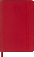 Agenda 2027 Moleskine 12M Planner Weekly 7dagen/1pagina pocket sc scarlet red-2