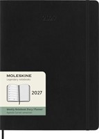 Agenda 2027 Moleskine 12M Planner Weekly 7dagen/1pagina xl sc black