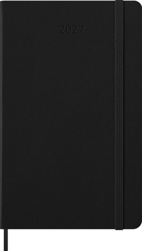 Agenda 2027 Moleskine 12M Planner Weekly 7dagen/2pagina's large hc black-2
