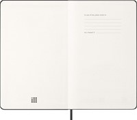 Agenda 2027 Moleskine 12M Planner Weekly 7dagen/2pagina's large hc black-2