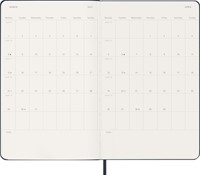 Agenda 2027 Moleskine 12M Planner Weekly 7dagen/1pagina large hc sapphire blue-1