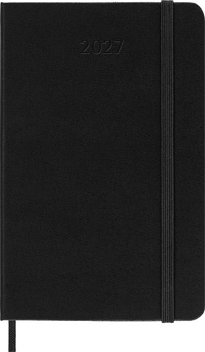Agenda 2027 Moleskine 12M Planner Weekly 7dagen/2pagina's pocket hc black-2