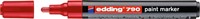 Paintmarker edding 790 op alcoholbasis 2-3mm rood