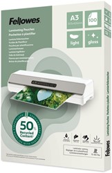 Lamineerhoes Fellowes A3 light 50% gerecycled glans 100stuks