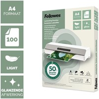 Lamineerhoes Fellowes A4 light 50% gerecycled glans 100stuks-2