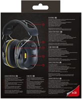 Oorkap 3M WorkTunes Connect Bluetooth 94-110 dB zwart-3