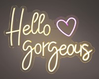 Ledbord Lumineo indoor USB neon Hello Gorgeous-3