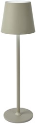 Tafellamp Lumineo led oplaadbaar steady buiten bruin