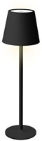 Tafellamp Lumineo led oplaadbaar steady buiten zwart