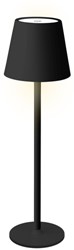 Tafellamp Lumineo led oplaadbaar steady binnen zwart