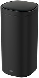 Afvalbak Desq Sensor 50 liter RVS zwart