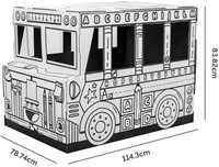 Kartonnen Speelbus Bankers Box Play inkleurbaar-2