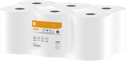 Handdoekrol Satino PT1 HiCycle 2-laags 6x150m wit 319290
