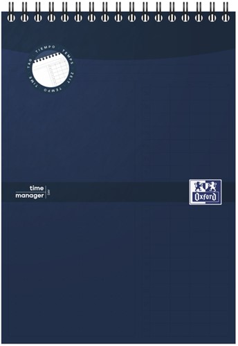 Task Manager Oxford dagplanner A5 70 vel blauw