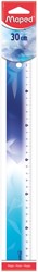 Liniaal Maped Arctic Vibes 30cm blauw