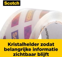 Verpakkingstape Scotch Box Lock 3950-EF 48mmx50m 3 stuks-2