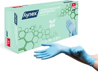 Handschoen Hynex nitril Bio XL blauw 3.5gr 100 stuks