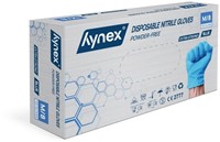 Handschoen Hynex nitril M blauw 5gr extra sterk 100 stuks
