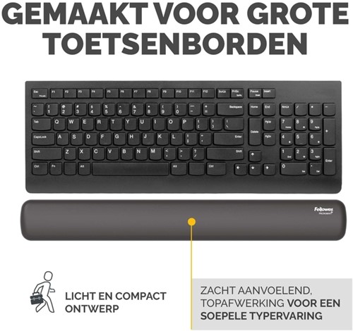 Polssteun Fellowes Breyta zwart-3