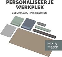 Muismat met polssteun Fellowes Breyta blauw-6