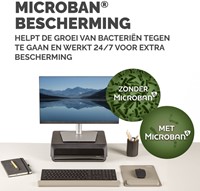 Muismat met polssteun Fellowes Breyta XL zand-2