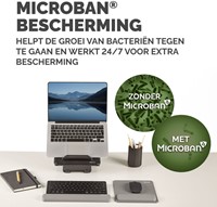 Muismat met polssteun Fellowes Breyta grijs-2