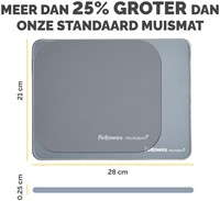 Muismat Fellowes Breyta XL blauw-3