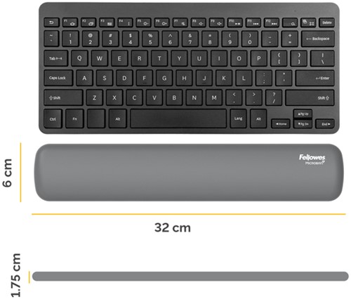 Polssteun Fellowes Breyta compact grijs-2
