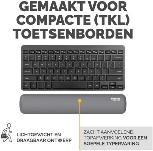 Polssteun Fellowes Breyta compact grijs-3